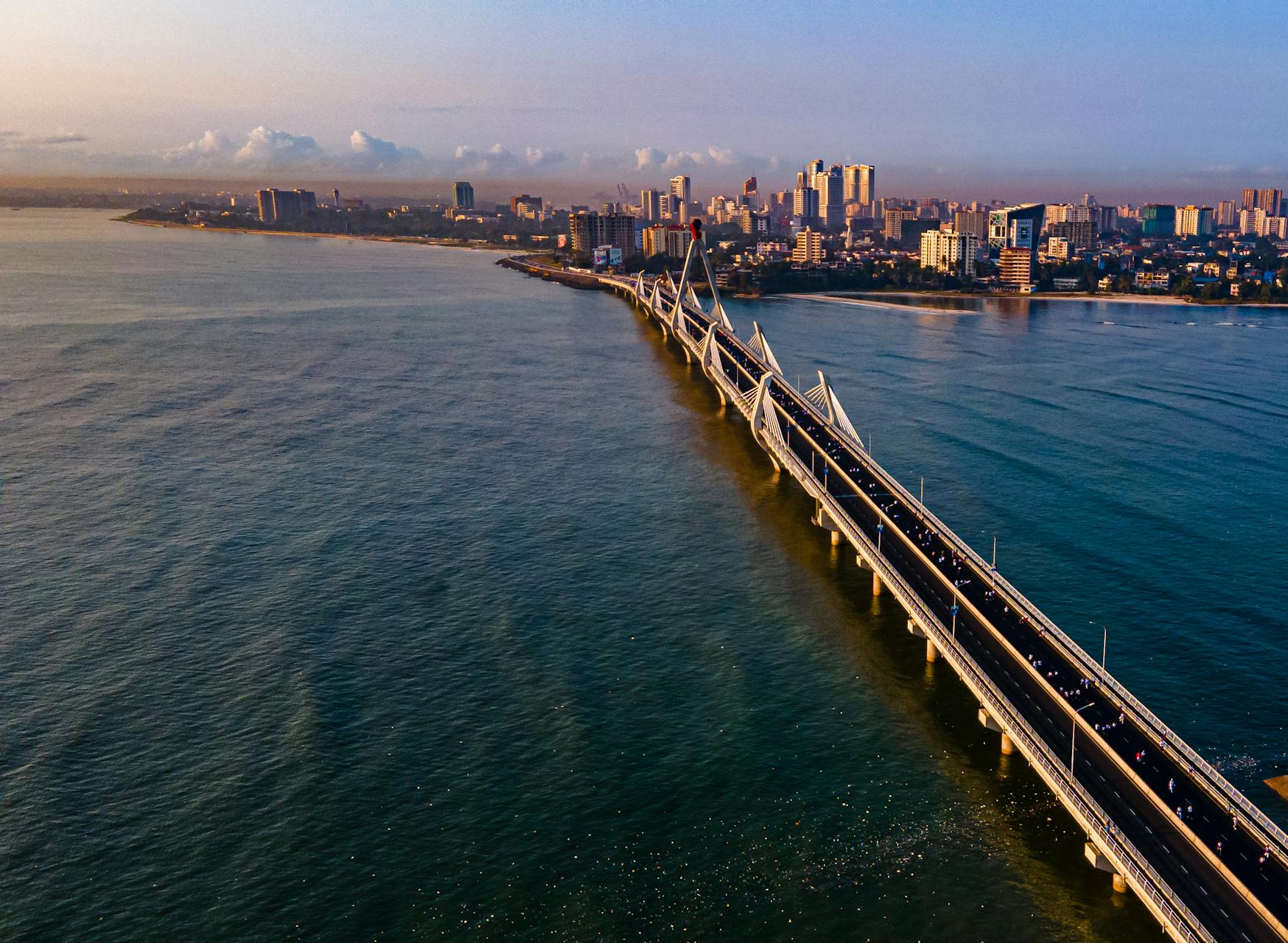 Tanzanite Bridge in Dar es Salaam, Tanzania